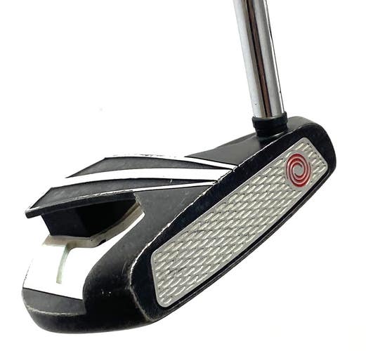 Odyssey Metal X Dart 370g Mallet Putter RH Steel 34" New Midsize Grip