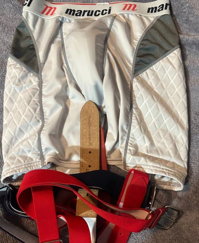 Marucci Sliding Shorts, Cup, Belts