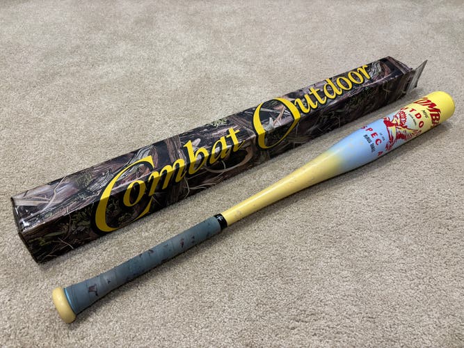 2026 Combat MFG Spec A1 Alloy BBCOR Certified Bat (-3) 29 oz 32" (Used)