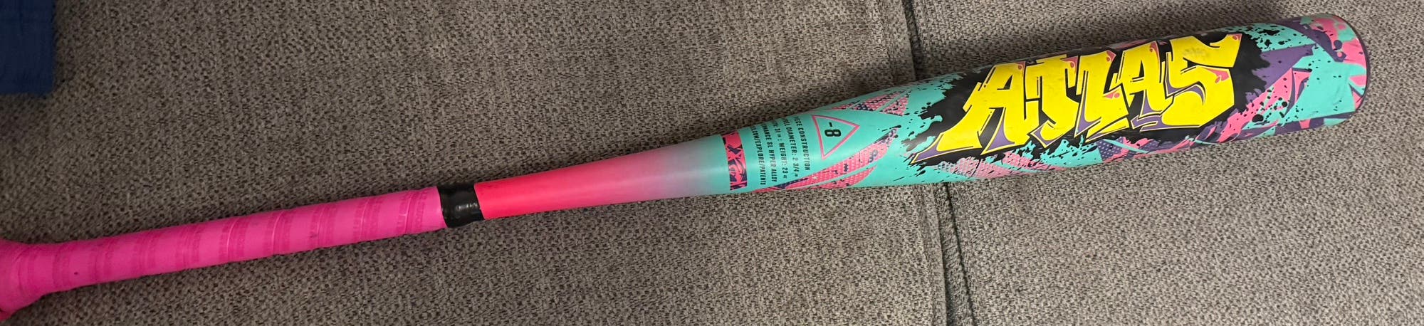 2026 Louisville Slugger Wildstyle Atlas Alloy USSSA Certified Bat (-8) 23 oz 31" (Used)