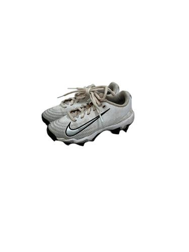 Used Nike VAPOR SHARK 3 Youth FB Cleats White Youth 11.0 11692-S000153348