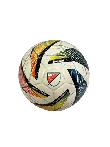 Used Franklin MLS All Size Soccer Ball White 4 11692-S000153357