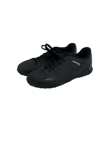 Used Brava TURF Soccer Turf Shoes Black Junior 05 11692-S000153414