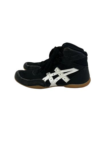 Used Asics MATFLEX Wrestling Shoes Black Junior 01 11692-S000153436