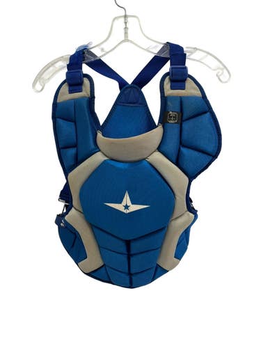 Used All Star CPCC79PS-1 Catchers Chest Protector Royal Blue Junior 11692-S000153489