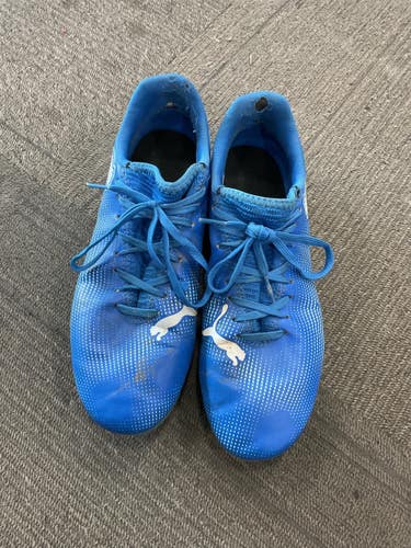 Used Puma FTR Soccer Cleats Royal Blue Senior 6 11614-S000239493