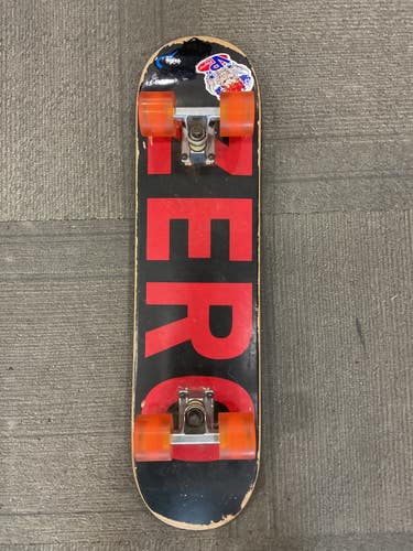 Used Zero COMPLETE SKATEBOARD Complete Skateboard Black Regular 11614-S000239470