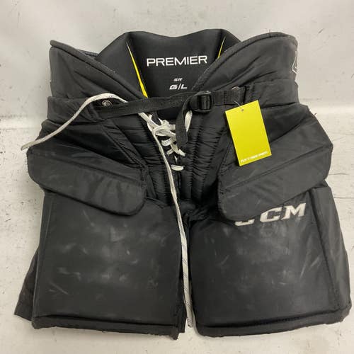 Used CCM PREMIER Senior Goalie Pant Black LG 11855-S000206480