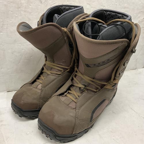 Used Vans DANNY KASS Mens Snowboard Boots Brown Senior 10 11855-S000206471