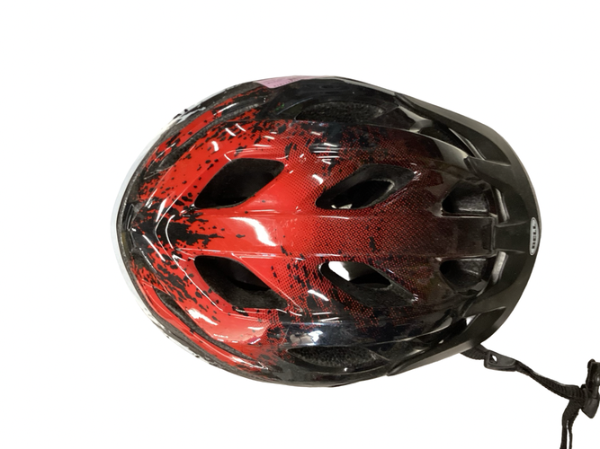 Used Bell ADJUSTABLE HELMET Bike Helmet Red One Size 11613-S000185307
