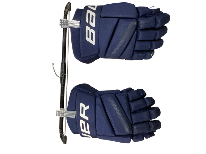 Used Bauer DANO Senior Gloves Navy Blue 12" 11613-S000185306