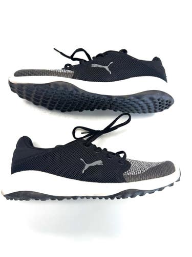 Used Puma Mens Golf Shoes Black Senior 10 11860-S000311442