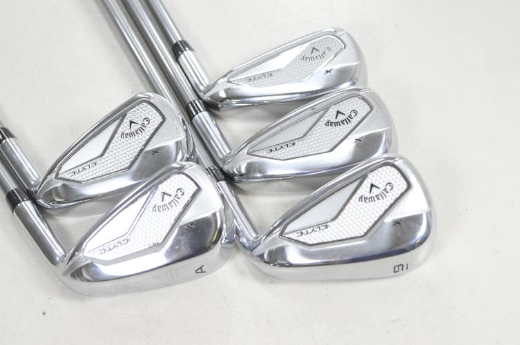 Callaway Elyte X 7-PW,AW Iron Set Senior Flex RH Denali 5.0 55g Graphite #221583