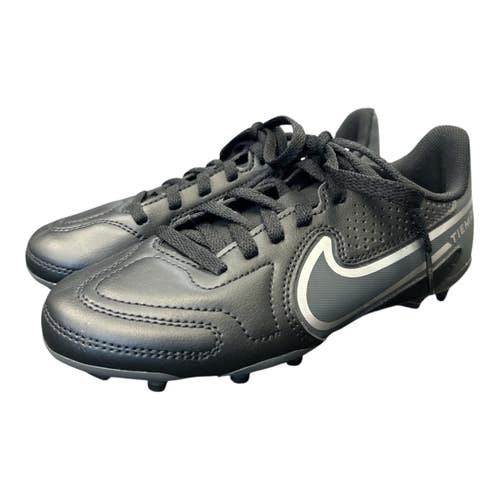 Used Nike TIEMPO LEGEND 9 CLUB Soccer Cleats Black Junior 01 11450-S000524261