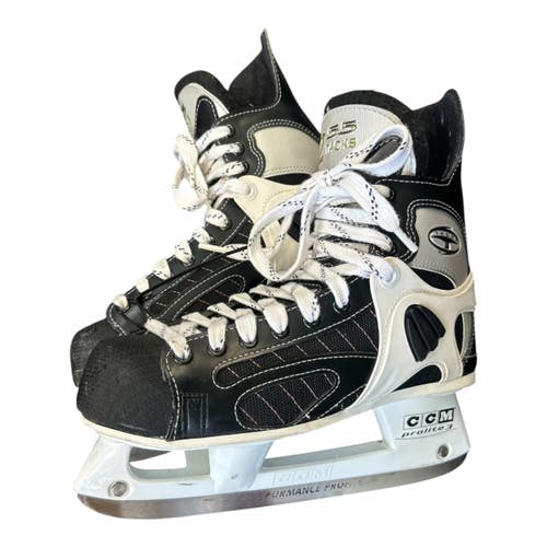 Used CCM TAKS PROLITE 3 Senior Hockey Skate Senior 9 11450-S000524215