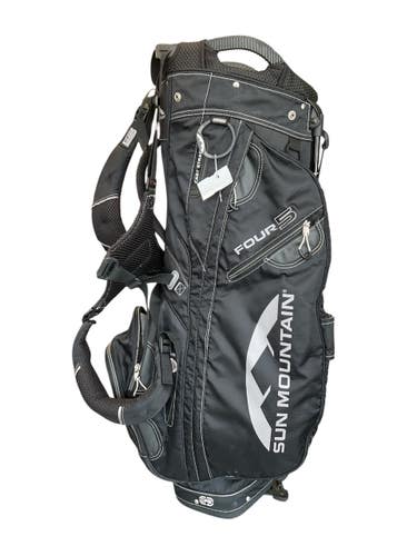 Used Sun Mountain STAND BAG Mens Stand Bag Black 11450-S000524210