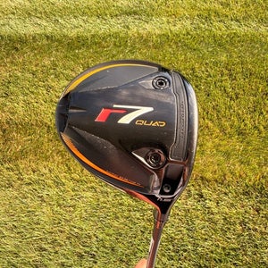 TaylorMade r7 Quad Mini Driver 11.5 REAX 75g Extra Stiff Flex 43.5" +HC NICE