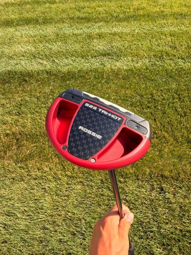 Odyssey Tri-Hot Square 2 Square Rossie Putter SL 120 33.5" +HC NICE