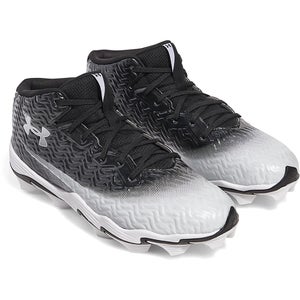 Under Armour Spotlight Hammer 3028207-001 Men's 13 Black Football Cleats LIQ720