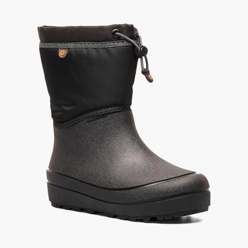 Bogs Snow Shell 72868-001 Kids US 1 Black Lined Waterproof Winter Boots RHS8879