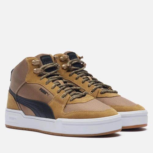 Puma CA Pro Mid Trail 393278-02 Sneakers Mens US 7 Brown Lifestyle Shoes RHS8489