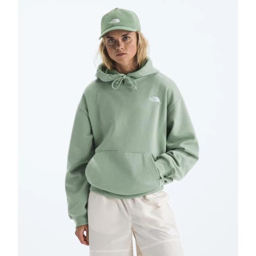 The North Face Evolution Simple Dome Hoodie Women Medium Green Oversized POSH284