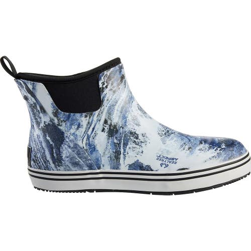 Magellan Outdoors Men's Blue White Realtree Aspect Waterproof Deck Boots NIN1426