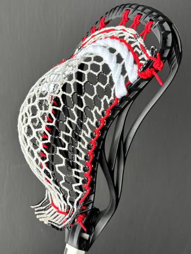 New Warrior Evo V Box Head Custom Strung with Hero 4.0 Mesh (Sample Stringing)