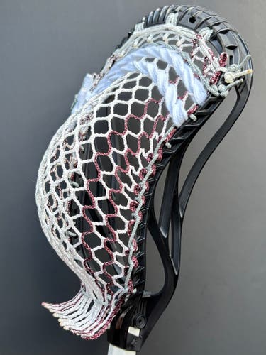 New Warrior Evo V Box Head Custom Strung with Hero 4.0 Mesh (Sample Stringing)
