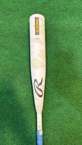 2025 Rawlings Icon Composite USSSA Certified Bat (-13) 22 oz 30" (Used)