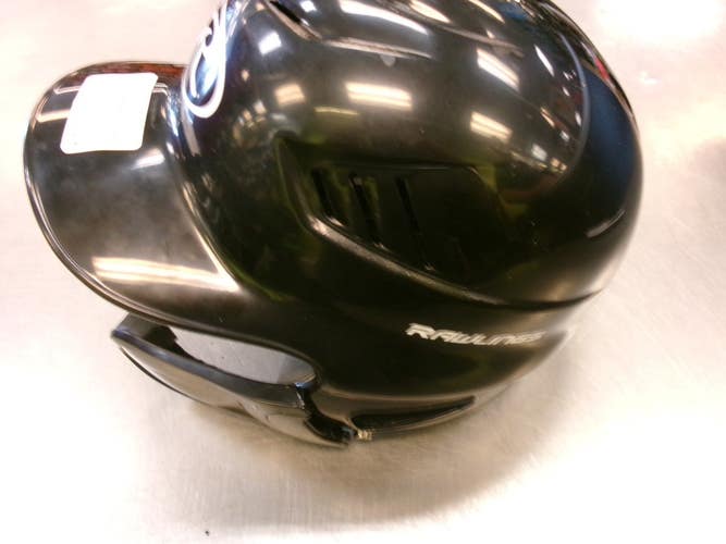 Used Rawlings RCFH Batting Helmet No Mask Black SM 11339-S000203940