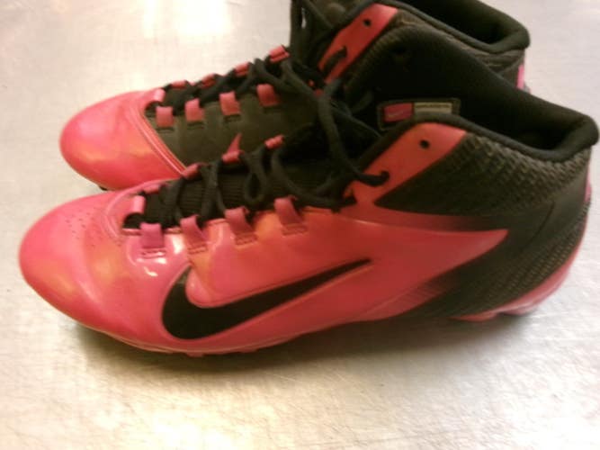 Used Nike Adult FB Cleats Pink Senior 13 11339-S000203935