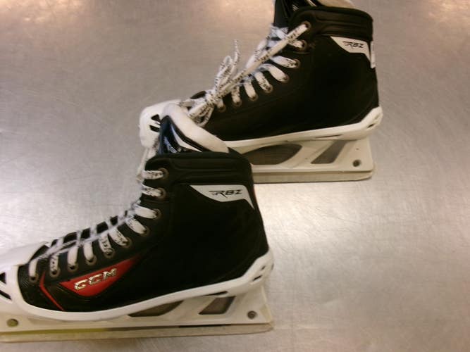 Used CCM RBZ 70 Senior Goalie Skate Senior 9.5 11339-S000203932