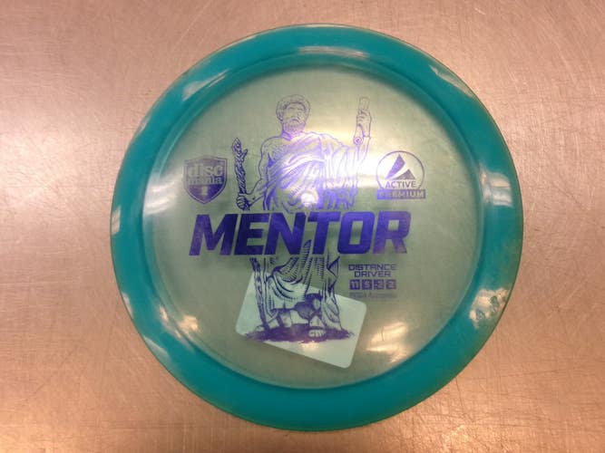 Used Discmania MENTOR Disc Golf Driver Royal Blue 11339-S000203927