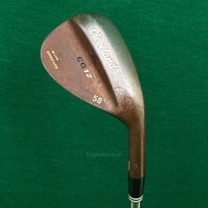 Cleveland CG12 RTG+ DSG 58 Lob Wedge Cleveland Traction Steel Wedge Flex