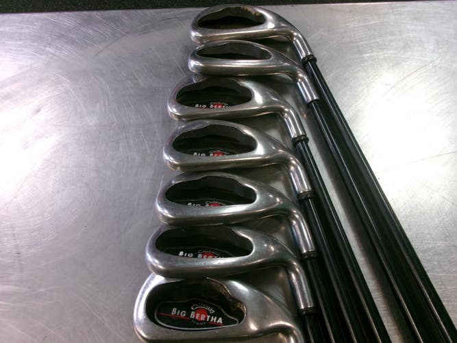 Used Callaway BIG BERTHA Mens Iron Set RH 4I-PW 11868-S000070561