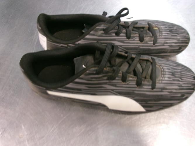 Used Puma Soccer Cleats Black Junior 05.5 11868-S000070554