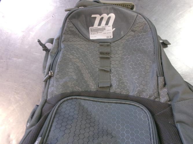 Used Marucci BATPACK BB/SB Player Backpack Grey 11868-S000070555