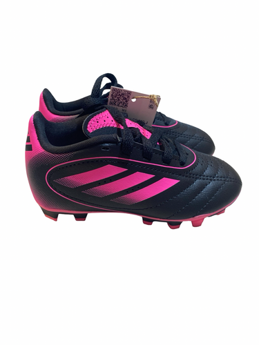 New Adidas JH6644 GOLETTO IX FG/MG J Soccer Cleats Pink Youth 08.0 11706-S000381339