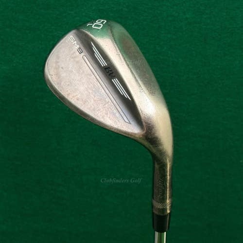 Titleist Vokey SM9 Brushed 60-4L 60 Lob Wedge Vokey Design Steel Wedge Flex