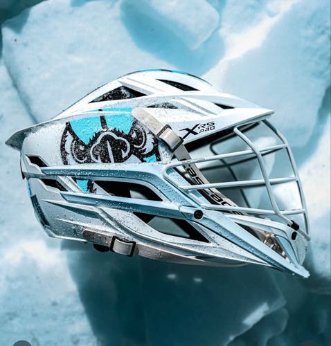 Hopkins 2026 Team Issued White XRS Helmet