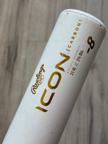 2024 Rawlings Icon USSSA Composite Bat -8, 31/23