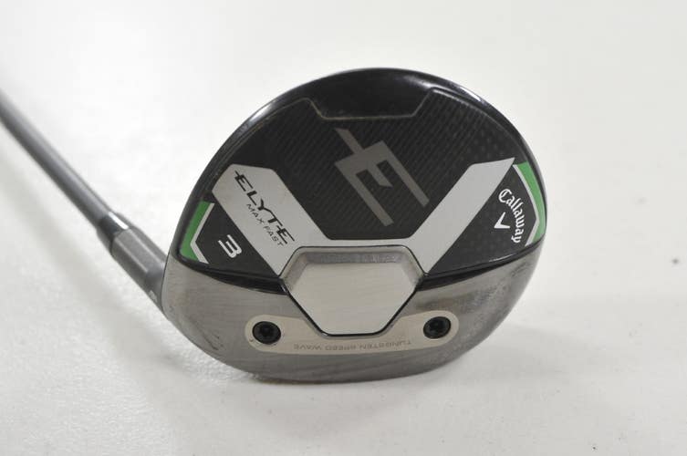Callaway Elyte Max Fast 3-16* Fairway Wood Senior Flex Vanquish Graphite #221723