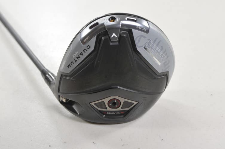 Callaway Quantum Max 10.5* Driver Senior Flex Right Vanquish 4 R2  # 221695