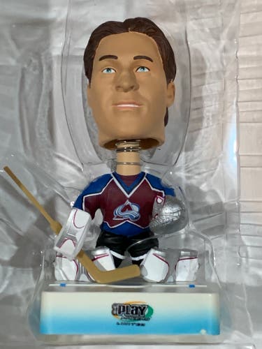 2001-02 UD Play Makers Patrick Roy Bobblehead