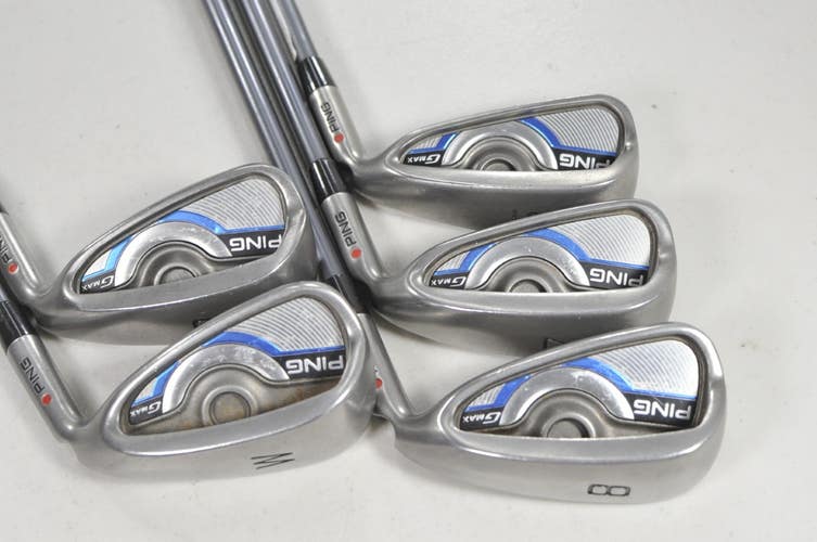 Ping GMax 6-W Iron Set Senior Flex Red Dot Right CFS 65g SR Graphite # 221682
