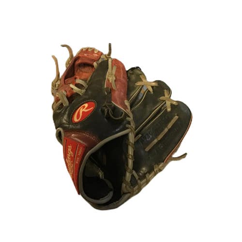 Used Rawlings R9204-2BSG BB/SB Glove RH Throw Black 11 1/2" 11730-S000071215