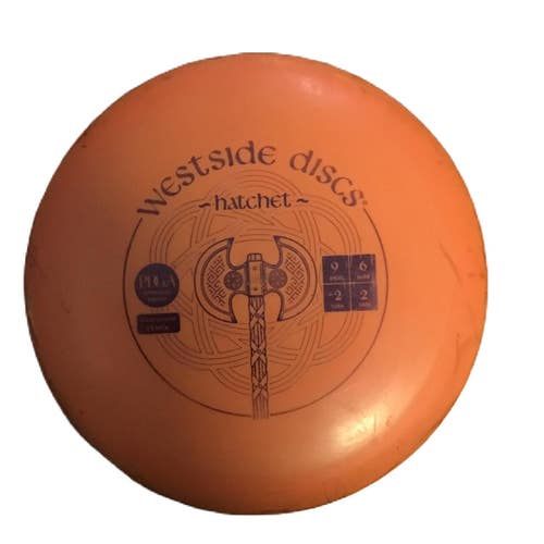 Used Westside HATCHET Disc Golf Driver Orange 11730-S000070433