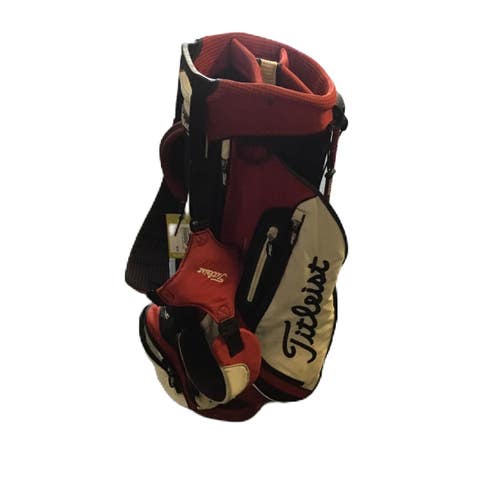 Used Titleist Mens Stand Bag Red 11730-S000070837