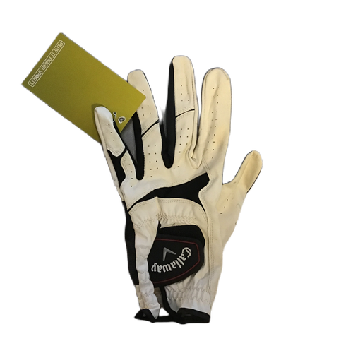 Used Callaway Men's Golf Glove White XL 11730-S000070935